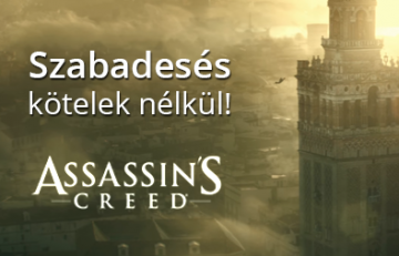 Assassin's creed - kötelek nélkül 40 méter magasan 